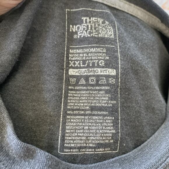 The North Face Graphic T-Shirt Men's Fine Alpine Equipment Short Sleeve Gray XXL - Picture 10 of 13